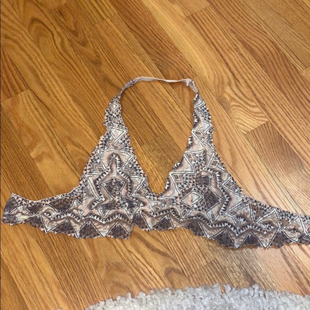 PINK open back bralette, size xs